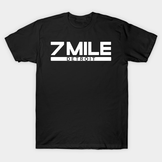 7 Mile Detroit V.2 T-Shirt by Blasé Splee Design : Detroit